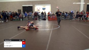 57 kg Round Of 64 - Cayden Condit, Team Colorado vs Natalie Albright, Team Washington