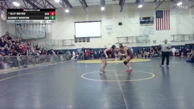 170 lbs Semifinal - Ally Meyer, Glencoe vs Audrey Norton, Southridge