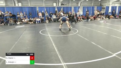152 lbs Final - Conner Harer, PA vs LJ Araujo, ND
