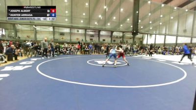 Junior Boys FS - 144 lbs Cons. Round 6 - Joseph Albert, CA vs Hunter Arriaga, MT