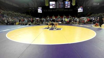 94 lbs Cons 8 #1 - Cruz Gannon, IA vs Karson Wuebker, IA