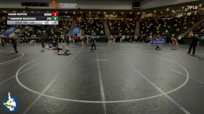 144 lbs Cons. Round 2 - Adam Kopcio, Aurora (Marmion Academy) vs Andrew Roskosh, Apple Valley