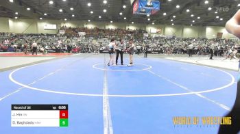 90 lbs Round Of 32 - Kaiden Skodak, Simmons Academy Of Wrestling vs Levi Pena, Team Selma