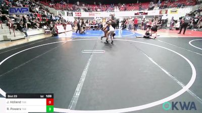 90 lbs Rr Rnd 3 - Jett Holland, Tiger Trained Wrestling vs Rhett Powers, Tiger Trained Wrestling