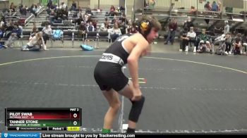 90 lbs Cons. Round 1 - Tanner Stone, Bolingbrook Jr Raiders vs Pilot Swab, Michigan West