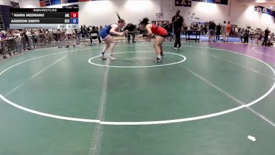 155 lbs Semifinal - Naria Medrano, Arlington vs Addison Smith, Hornet Training Center
