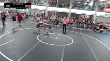 142-152 lbs Quarterfinal - Jin Tai, Glen Ellyn (Glenbard South) vs Lucas Oliverio, Colts