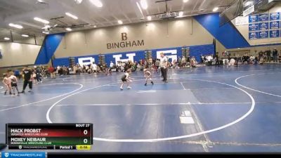 53 lbs Cons. Round 2 - Mack Probst, Wasatch Wrestling Club vs Moxey Neibaur, Bonneville Wrestling Club