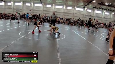 72 lbs Round 3 (8 Team) - Colton Writt, Upstate Uprising vs John Risacher, OMP