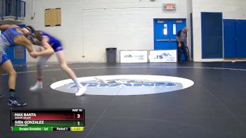 120 lbs Champ. Round 2 - Max Banta, Sugar Salem vs Iven Gonzalez, Stansbury