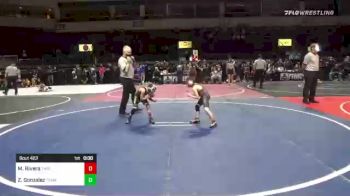 54 lbs Consi Of 8 #2 - Matthew Rivera, Threshold WC vs Zyler Gonzalez, Team Texas