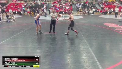 141 lbs Champ. Round 2 - Adam Maki, Central Oklahoma vs Gavin Moore, University Of Central Missouri