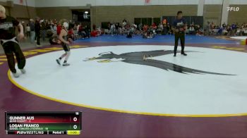 70 lbs Placement (4 Team) - Gunner Aus, Quad County vs Logan Franco, Dassel-Cokato-Litchfield