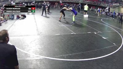 138 lbs Cons. Round 3 - Ember Waltman, Garden County Wrestling Club vs Alizon Morales, Warrior Wrestling Academy