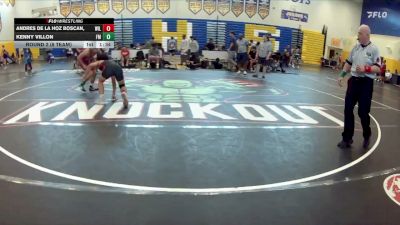120 lbs Round 2 (8 Team) - Kenny Villon, Funky Monkey vs Andres De La Hoz Boscan,, Wild Horse Riders