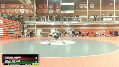 195 lbs Cons. Round 3 - Abram Womack, Rigby High School vs Jeremiah Morris, Hillcrest High School