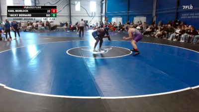 Silver 184 lbs Champ. Round 2 - Kael Morlock, Joliet Junior College vs Nicky Bernard, North Iowa Area Community College