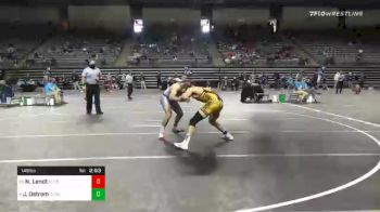 149 lbs Prelims - Nathan Lendt, Ellsworth vs Joel Ostrom, Cloud