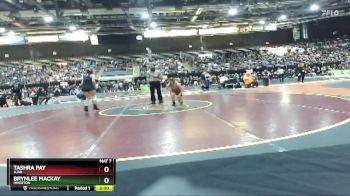 126 lbs Champ. Round 1 - Brynlee Mackay, Riverton vs Tashra Pay, Juab