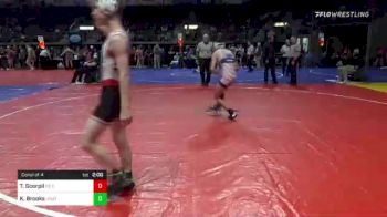 106 lbs Consi Of 4 - Ty Scorpil, DC Elite - Coufal vs Kynndrick Brooks, Unattached