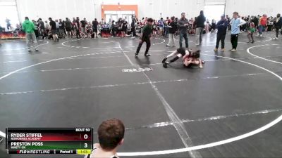 85 lbs Semifinal - Preston Poss, Ninety Six vs Ryder Stiffel, NoWorries Academy