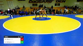 288 lbs Consolation - Mark Marin, Clovis vs Kaydon Williams, Corner Canyon (UT)