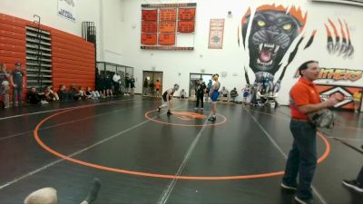 109-113 lbs Round 3 - Jesse Oakley, Lander Middle School vs Jack Steinhorst, Sheridan Junior High School