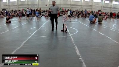 48 lbs Finals (2 Team) - James Susko, Phoenix WC vs Conor Short, 84 Athletes