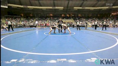 145 lbs Final - Kamryn Armstrong, Poteau Youth Wrestling Academy vs Lyndi Cisco, Anadarko