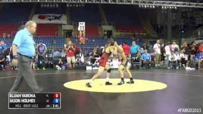 100 Semifinal Jason Holmes (Arizona) vs. Elijah Varona (Florida)