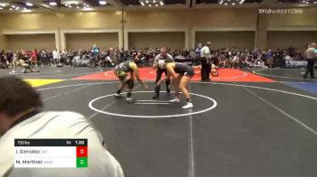 Match - Isabella Gonzalez, Dog Pound vs Maritza Martinez, Warriors Youth Wrestling Club