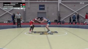 141 lbs Prelim - Gavin McKenna, Roger Williams vs Malcom Chrispin, Bridgewater State