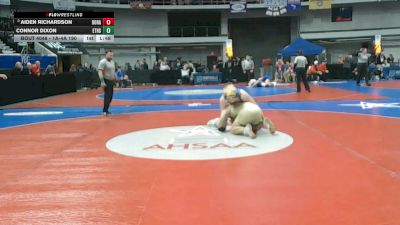 1A-4A 190 Champ. Round 1 - Connor Dixon, Etowah High School vs Aiden Richardson, Dora