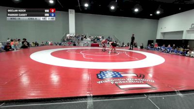 157 lbs Declan Koch, Wisconsin Red vs Parker Casey, Iowa