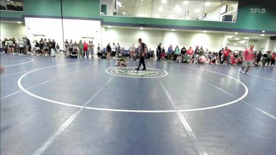 55 lbs Quarterfinal - James Evans, OK vs Tyanna Evans, NJ