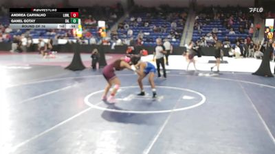 132 lbs Round Of 16 - Andrea Carvalho, Lowell vs Ganel Gotay, Salem, NH