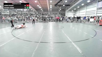126 lbs Round Of 32 - Aiden Stuart, KS vs Hayato Otero, VA