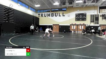 160 lbs 3rd Place - Jake Long, Hall vs Warren Little, Trumbull
