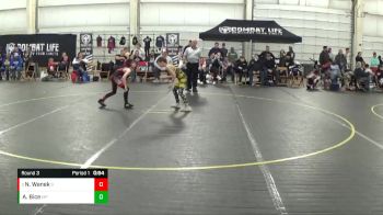 65 lbs Round 3 - Nolan Wanek, ATTACK WC vs Abrum Bice, Mat Psychos