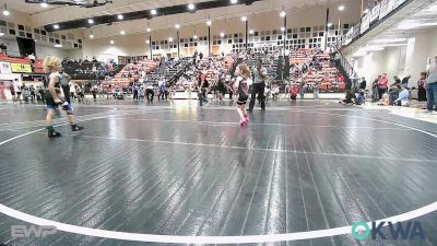52 lbs Rr Rnd 2 - River Landis, Verdigris Youth Wrestling vs Maculey Andrews, Raw Wrestling Club