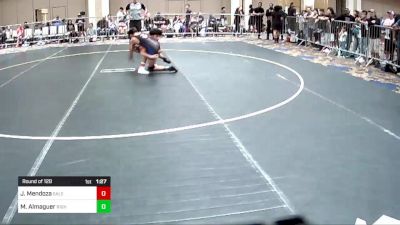 113 lbs Round Of 128 - Javier Mendoza, Salem Elite Mat Club vs Mike Almaguer, Righetti Wrestling