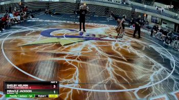 106 lbs Round 2 (4 Team) - Miracle Jackson, Batavia vs Shelby Helmin, Milaca-Faith Christian