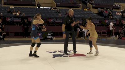 57 lbs Cons. Round 1 - Sara Sterner, Cardinal Wrestling Club vs Alexandra Baudhuin, Iowa Womens Wrestling Club