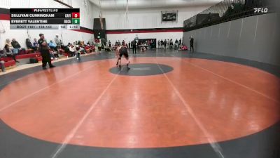134-143 lbs Round 3 - Everett Valentine, Rock Canyon vs Sullivan Cunningham, Castle View