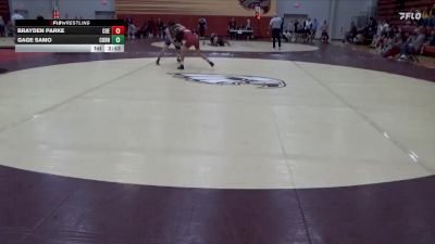 125 lbs Champ. Round 1 - Brayden Parke, Coe vs Gage Samo, Cornell College