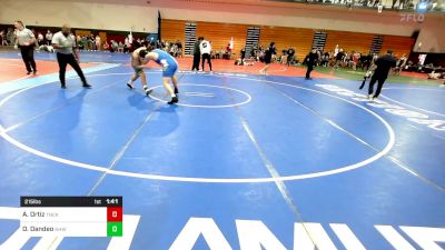 215 lbs Round Of 32 - Albert Ortiz, Teaneck vs Owen Dandeo, North Hunterdon