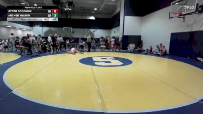 101-110 lbs Round 4 - Archer Wilson, Individual vs Ayden Goodman, Rough House