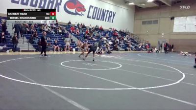 125 lbs Cons. Round 3 - Garrett Head, Pacific (OR) vs Diesel DelRosario, Southern Oregon