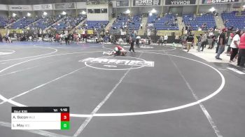 123 lbs Semifinal - Amelia Bacon, Mile High WC vs Lilly May, Atc