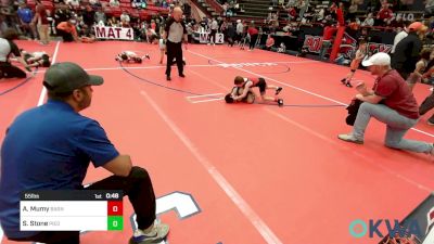 55 lbs 3rd Place - Asher Mumy, Barnsdall Youth Wrestling vs Slade Stone, Piedmont